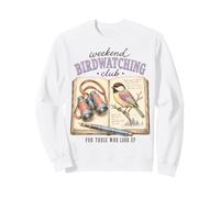 Weekend Birdwatching Club Birder Bird Watcher Birding Lover Felpa