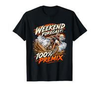 Weekend Forecast 100% Premix Due Tempi Dirt Bike Maglietta