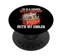 Weekend Life Sono in una relazione seria con il mio dispositivo di raffreddamento PopSockets PopGrip Adesivo