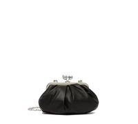 WEEKEND MAXMARA Pasticcino Bag Small, la super clutch per dare un tocco personale e affascinante al tuo stile quotidiano. Realizzata in morbida nappa lucida, è dotata di tracolla a catena con spallacc
