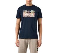 Weekend Offender Caps Graphic Tee - Maglietta da uomo, blu navy, M