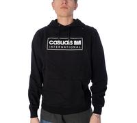 Weekend Offender Casuals International Felpa con cappuccio da uomo, Nero , S