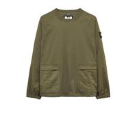 Weekend Offender Felpa Utility Compton, 2025 Cotone Elasticizzato,Tasche Multiple Urban Streetwear (IT, Testo, XXL, Regular, Regular, Verde)