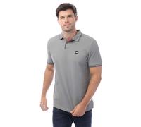 Weekend Offender Polo da uomo Spello a tubi, colore grigio, Grigio, M