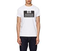 Weekend Offender Prison t-Shirt Bianca Bianco XXL