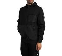 Weekend Offender Uomo Felpa con cappuccio Daponte, Nero