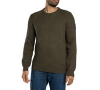 Weekend Offender Uomo Maglia a coste Morello, verde