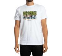 Weekend Offender Uomo Maglietta Grafica GSE, White, L