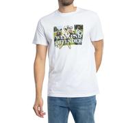 Weekend Offender Uomo Maglietta grafica Inni, bianca