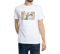 Weekend Offender Uomo Maglietta Grafica Numero 5, White, M