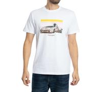 Weekend Offender Uomo Maglietta Grafica Quaaludes, White, L