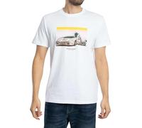 Weekend Offender Uomo Maglietta Grafica Quaaludes, White, L