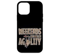 Weekends Are Made For Agility Dog Handler Trainer Fun Custodia per iPhone 12 mini