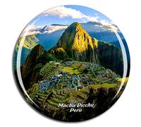 Weekino Perù Machu Picchu Calamità da frigo 3D Cristallo Bicchiere Tourist City Viaggio Souvenir Collezione Regalo Forte Frigorifero Sticker