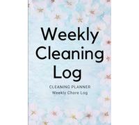 Weekly Chore Organizer: Keep your home organized with this 150-page cleaning planner. Track weekly chores, mark completed tasks, and enjoy a clean and tidy home.