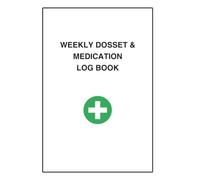 Weekly Dosset and Medication Log Book: 52 Week 1 Year Pill Tracker with Master Reference Logs for Blister Packs, Loose Box Inventories, and Prescription Change Records (9x6 inch)