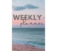 Weekly Lifestyle Planner in ocean style - 6 months of clarity and balance: Includes Week & Outfit Planning, Mood & Budget tracker, goal setting and notes