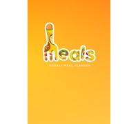 Weekly Meal Planner & Grocery List by MEALS - Food Journal with Wellness Log & To Do List, Motivational Quotes, 1 Year Undated