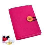 Weekly Pill Organizer Set - Felt PP EVA 20x13.5x2.5cm 75g Travel Medication Case With 7 Clear Pouches And Storage Box - Moisture Resistant Design - Portable Daily Planner