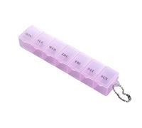 Weekly Pill Organizer - Trasparente Daily Dustproof Pills Sorter