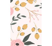Weekly Planner: 200-Page Floral Journal, Undated Daily Notebook