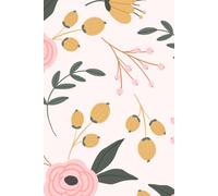 Weekly Planner: 200-Page Floral Journal, Undated Daily Notebook