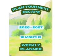 Weekly Planner 2026-2027, 18 Months Planner, July 2026 to December 2027, 8.5"x11", Color Interior for Daily Monthly Personal Planner, Mammoth1C