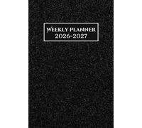 Weekly Planner 2026-2027: Professional Organizer | January 2026 to December 2027 | 1 Week on 2 Pages with Hours | 24 Months | Calendar at the Beginning of Each Month | A5 Format.