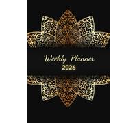 Weekly Planner 2026: Weekly & Monthly Organizer | Week on Double Page with Schedule | 12 Months | Monthly Calendar at the Beginning of Each Month | A5 Format.