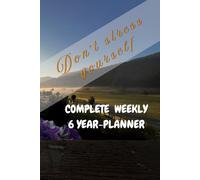 Weekly Planner: Ego Sum Ego