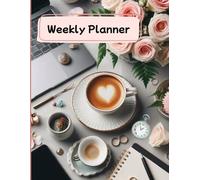 Weekly Planner: Every week is a new opportunity to set goals, chase dreams, and make progress. Let’s make this one count! A great gift; A4, 100 pages: Organize your week with ease