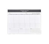 Weekly Planner Notepad Undated Sheets Schedule Pad Desk to Do List Monthly Tear Off Undated Sheets to Do List Tear Off