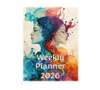 Weekly Planner: Priorities. Goals & Habit Trackers: Includes Space for Notes, Positive Quotes, and Yearly Reflection