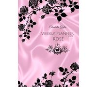 Weekly Planner Rose 2025 - Pianificazione settimanale con gestione inventario e fornitori
