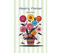 Weekly Planner, Undated