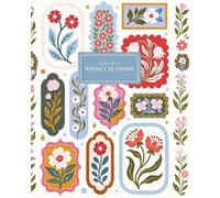 WEEKLY PLANNER: Undated 52-Week Large 8 x 10 - Add Your Own Dates, Start Anytime with Two-Page Spreads, Daily Columns & Notes