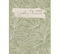 Weekly Planner Undated: A 26 W aily Organiser