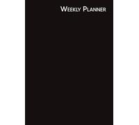 Weekly Planner: Week to view, Large Format A4, 12 Months, Vertical layout, with England Bank Holidays