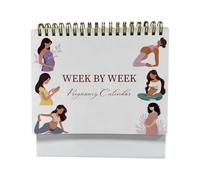 Weekly Pregnancy Calendar - Decorative Planning Aid Hardcover Wekly Tracker