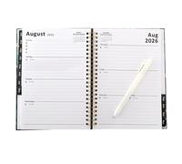 Weekly Schedule Planner, Portable Diary Notebook For Home, Business A5 Ring Binder 2026 Calendar Planner, Classrooms Work Meetings Traveling Business