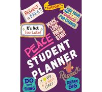 Weekly Student Planner - Class & Study Schedule with Goals & Notes | Undated Academic Organizer | 120 Pages