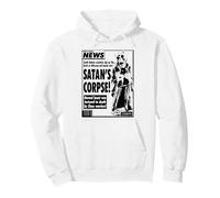 Weekly World News - Satan's Corpse Cover Felpa con Cappuccio