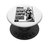 Weekly World News - Satan's Corpse Cover PopSockets PopGrip Adesivo