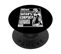 Weekly World News - Satan's Corpse Cover PopSockets PopGrip Adesivo