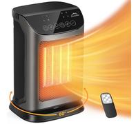 WEEKSUN Termoventilatore Basso Consumo, 1800W da Bagno, ECO Stufetta Elettrica, Protezione Dal Surriscaldamento, 4 Modalità, Per Stanze