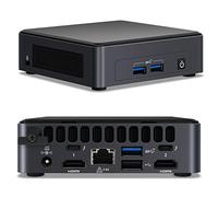 WEELIAO Intel NUC 11 Pro NUC11TNKV5 Mini Desktop Home & Business Mini PC 11th Gen Intel Core i5-11145G7 con tecnologia Intel vPro 2,6 GHz @ 28 W, Wi-Fi 6,32 GB RAM 1 TB SSD, Windows11 Pro
