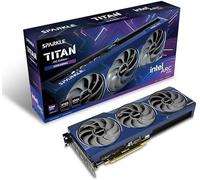 WEELIAO Scheda grafica Sparkle Intel Arc B580 Titan OC, scheda video OC GDDR6 da 12 GB, raffreddamento usurato 2.0, sfondo metallico, ventole assiali, luce respiratoria, SB580T-12GOC