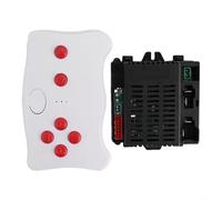 Weelye RX57 Ricevitore 6V/12V per telecomando 2.4G, compatibile con auto elettriche per bambini, certificato CE/FCC, ricambio per trasmettitore TX10/TX20 (TX10 e RX57 6V)