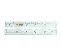 Weems & Plath Righello parallelo #140 da 30,5 cm con bracci in alluminio spazzolato