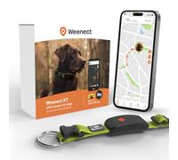 Weenect Dog XT - Collare GPS per Cani | Abbonamento necessario | Una posizione al secondo • Antenna XL • 3 settimane di autonomia • Avviso antifuga < 1 min • Waterproof • Collare JK9